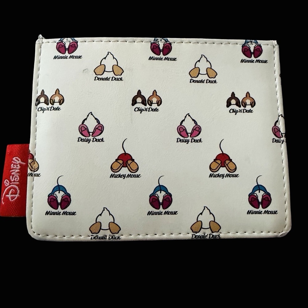 Loungefly Disney Mickey & Friends Bottoms Cardholder Minnie Donald Daffy Daisy - Picture 2 of 7